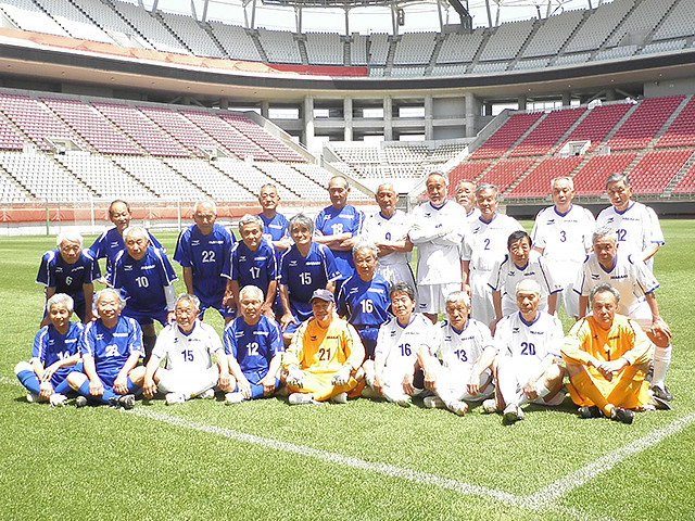チーム紹介 16年度 シニア 70歳以上 サッカーフェスティバル 大会 試合 Jfa 日本サッカー協会