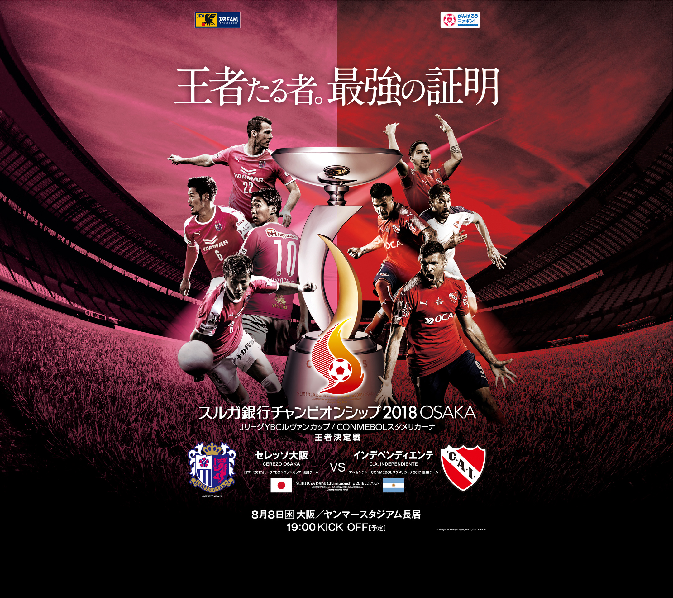 壁紙 ポスターダウンロード スルガ銀行チャンピオンシップ18 Osaka 日本サッカー協会