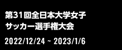 第31回全日本大学女子サッカー選手権大会