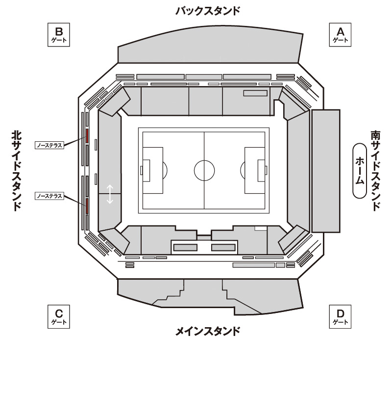 ノーステラス座席図