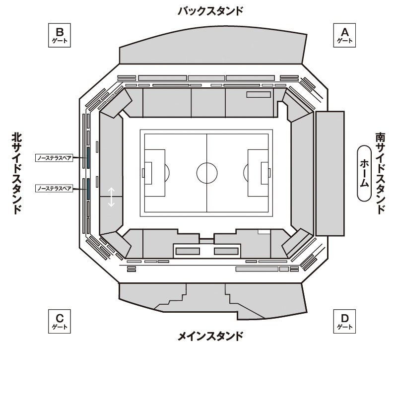 ノーステラスペア（１組２名）座席図