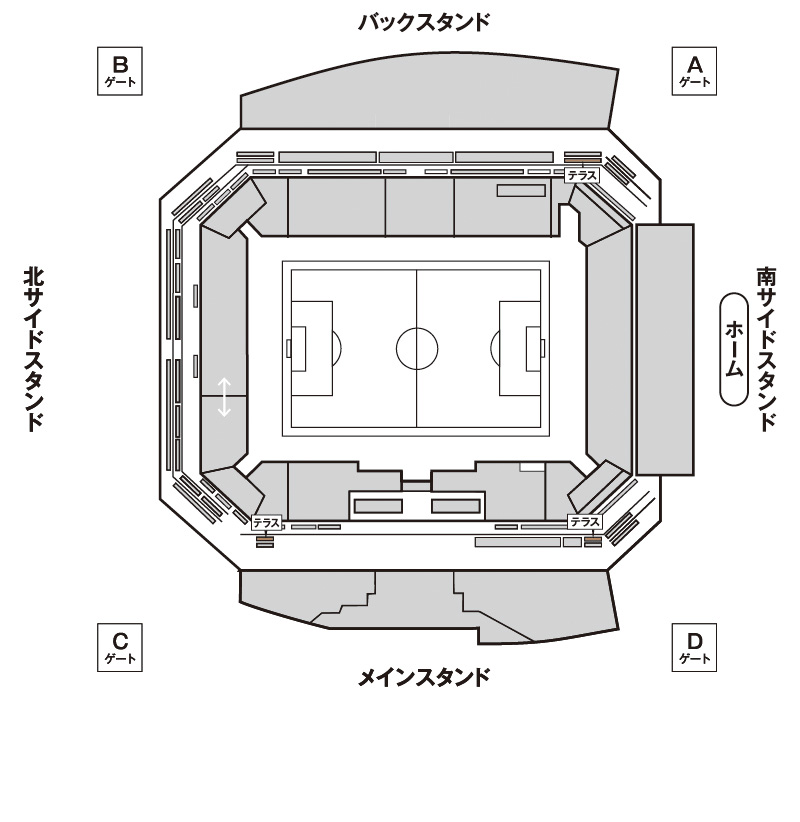 テラス座席図