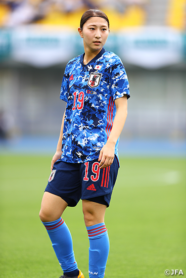 Mf 塩越 柚歩 Shiokoshi Yuzuho なでしこジャパン 日本代表 Jfa Jp