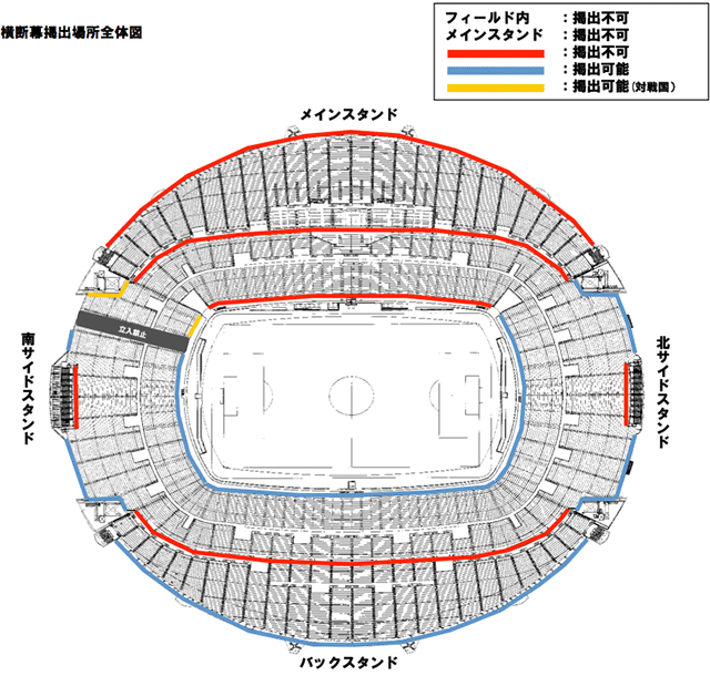 横断幕掲出場所全体図