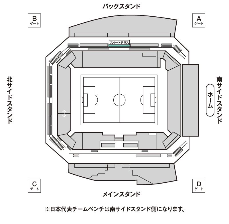 スイートテラス座席図