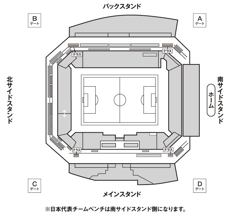 テラス座席図