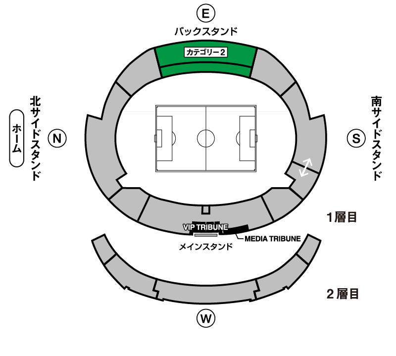 カテゴリー2座席図