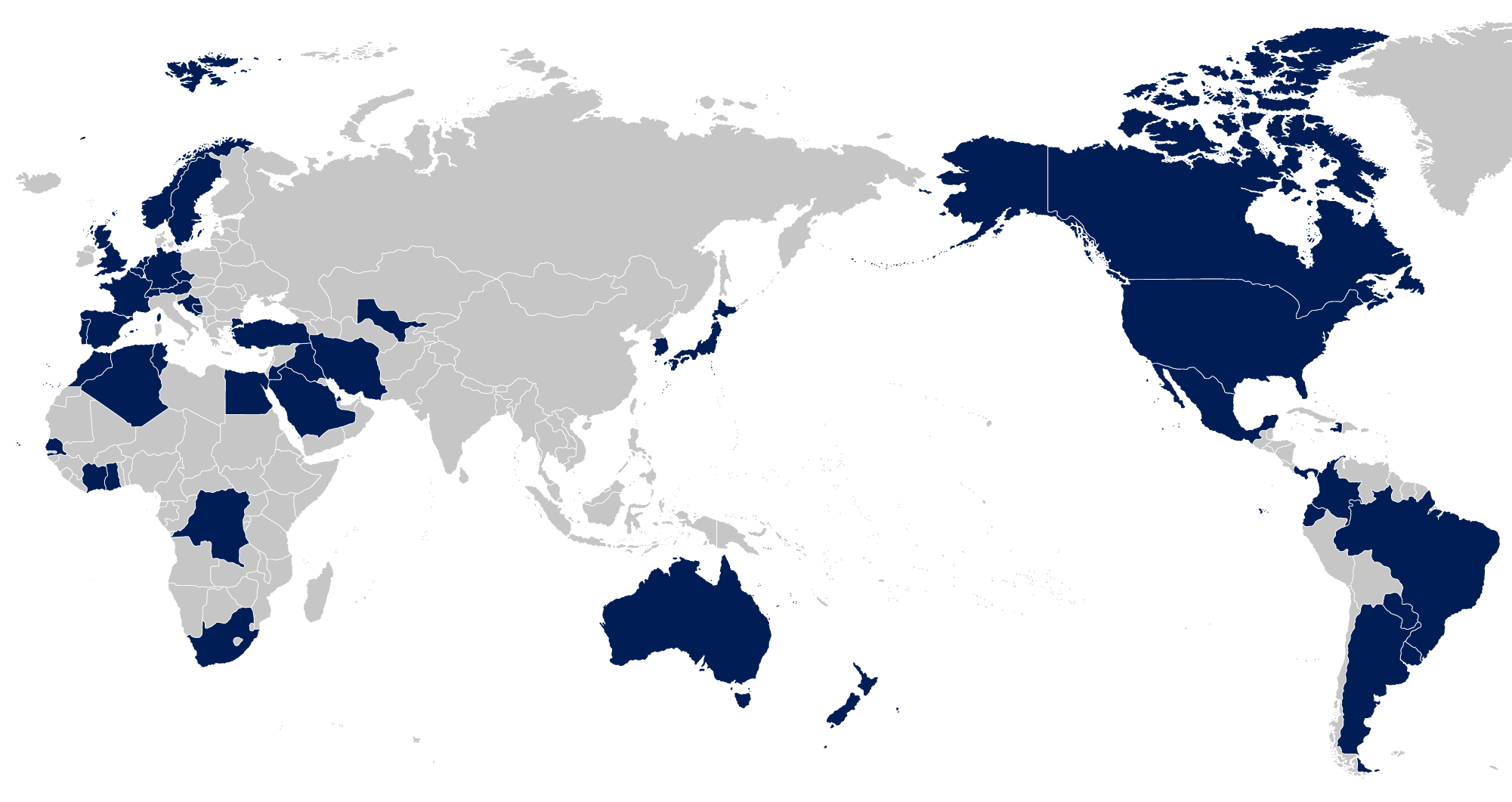 出場国マップ